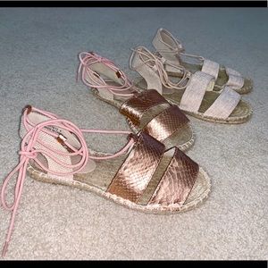 ASOS Shoes - ASOS two-pack espadrilles lace up sandals ASOS Shoes - ASOS two-pack espadrilles lace up sandals